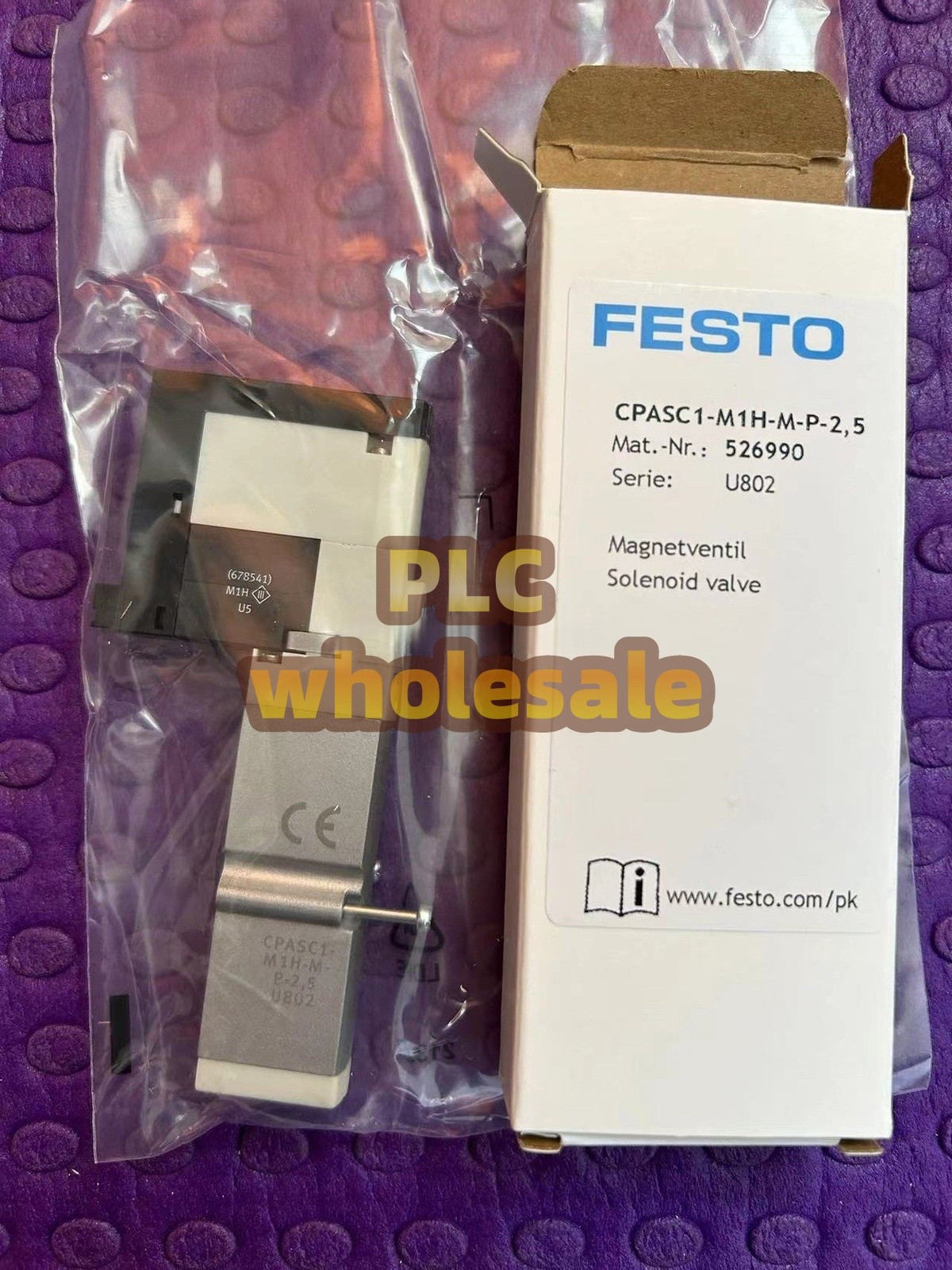 1PC New FESTO CPASC1-M1H-M-P-2.5 526990 Solenoid Valve fast shipping