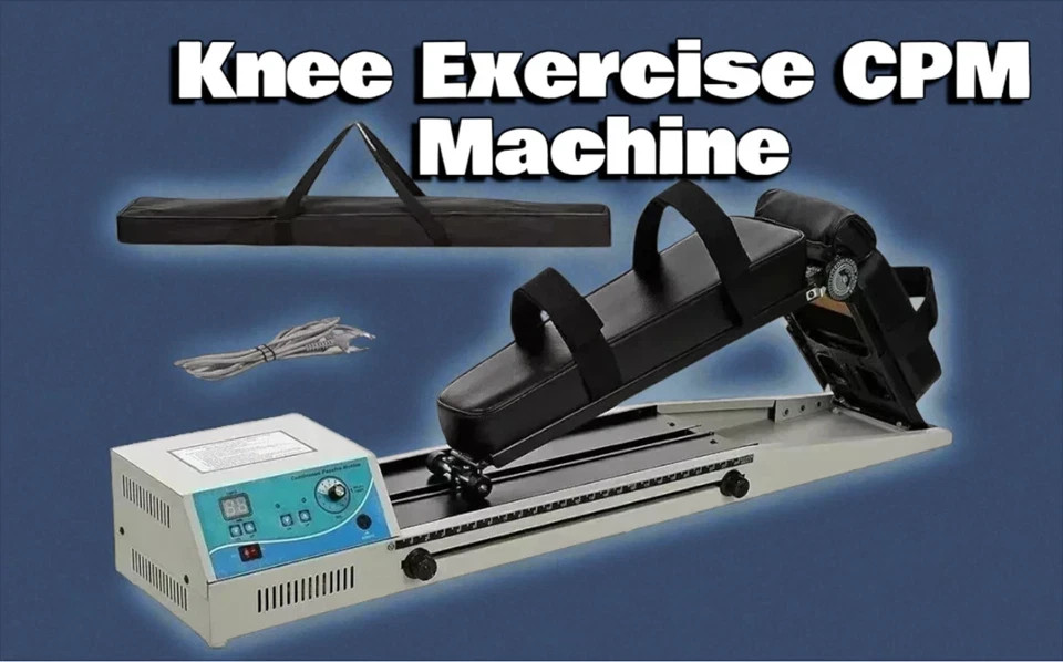 Knee Exercise CPM Machine Continuous Passive Motion Physical Therapy Free Ship