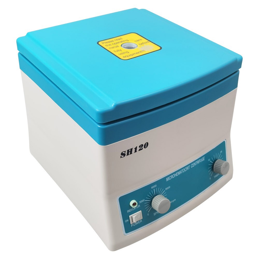SH-120 Microhematocrit Centrifuge High Speed Blood Centrifuge 110V