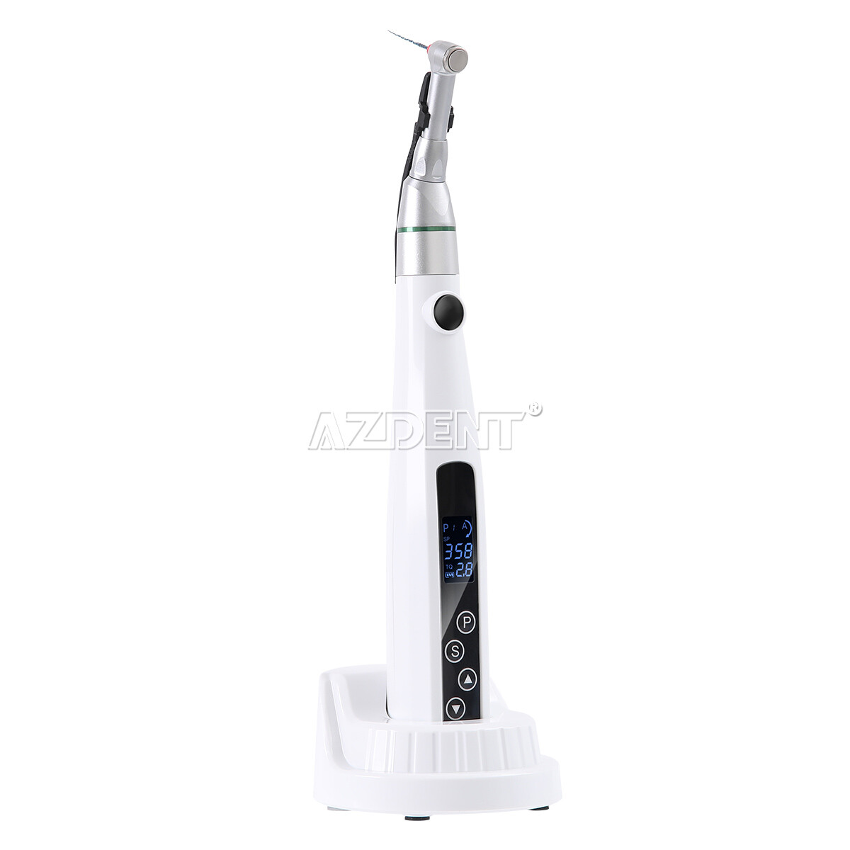 AZDENT Dental Cordless LED Endo Motor 16:1 Handpiece/Apex Locator/Rotary Files
