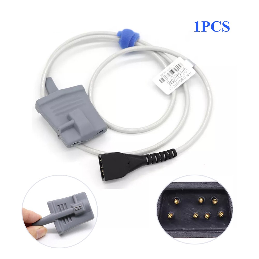 Fit For Nonin Adult Finger-tip SpO2 Sensor Probe Reusable 8500 Pulse Oximeter3ft
