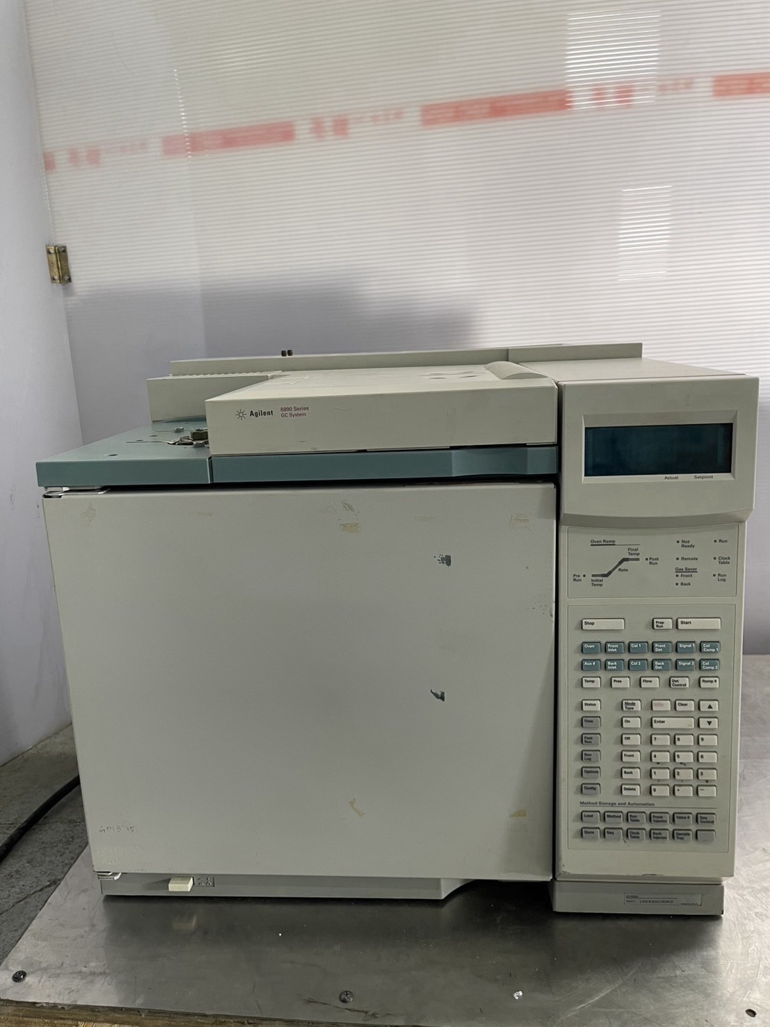 Agilent 6890 Plus GC G1530A Gas Chromatograph 5973 MSD Interface GPIB AS-IS