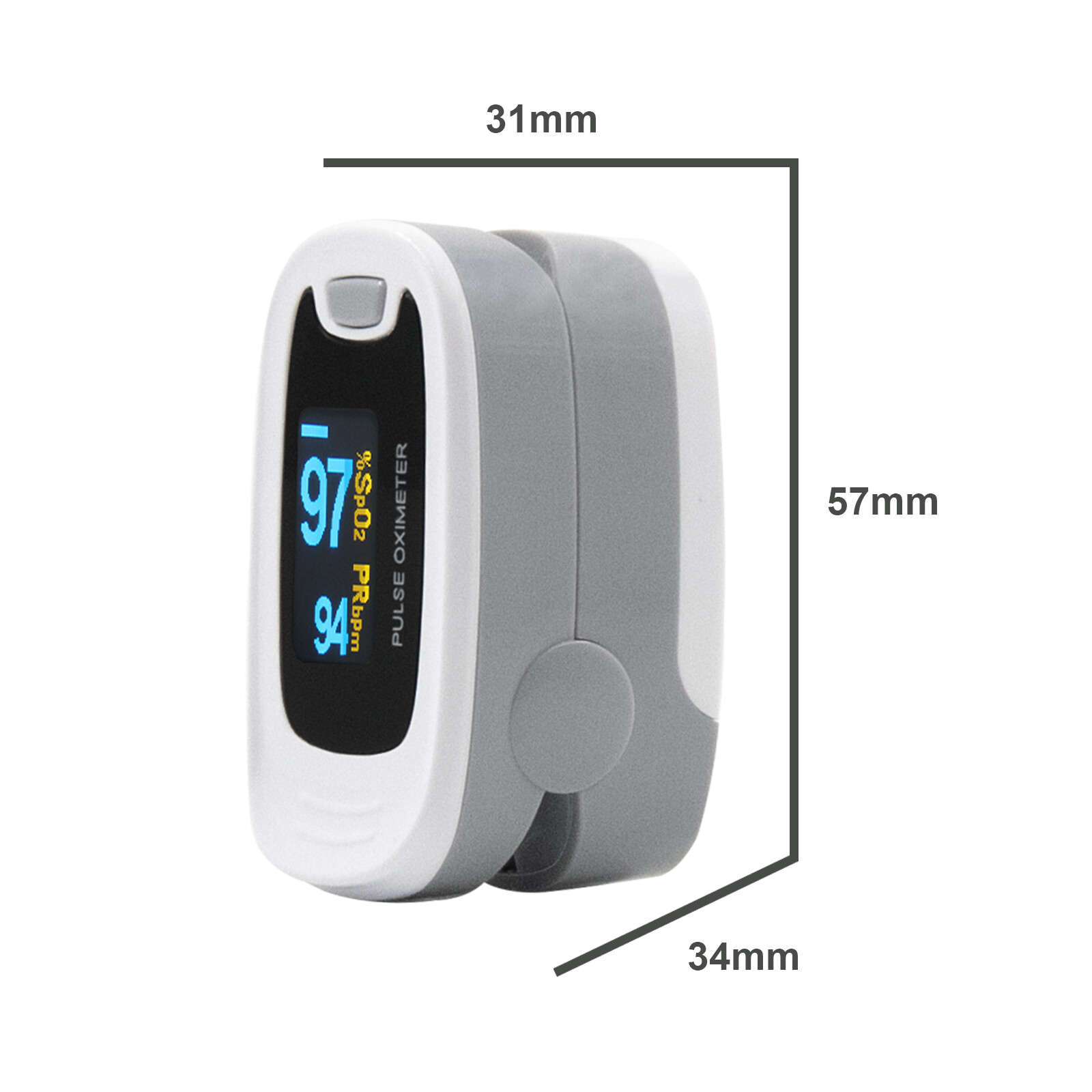 Fingertip Pulse Oximeter SPO2 Pulse Rate Heart Rate Monitor Blood Oxygen