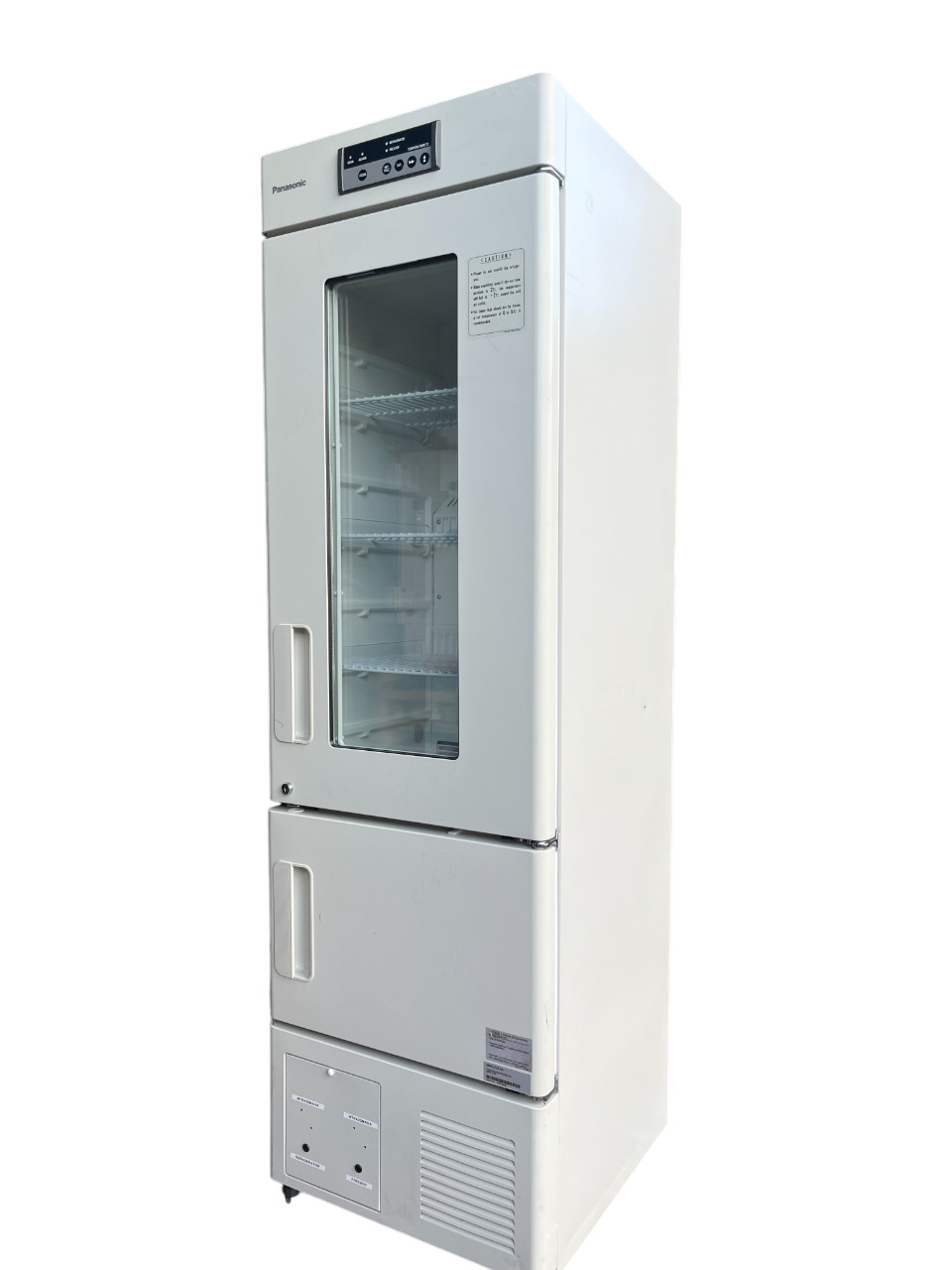 Fully working Panasonic MPR-215F-PA pharmaceutical refrigerator/freezer combo