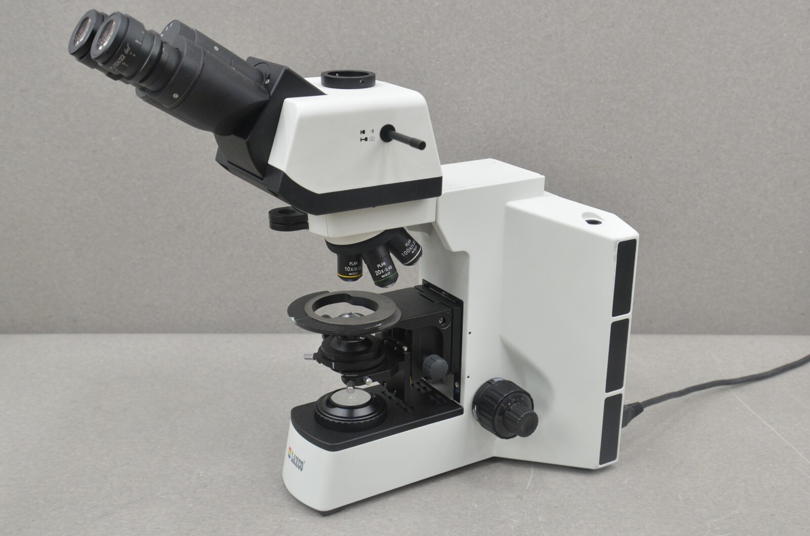 Laxco LMC4-BF315 Trinocular Upright Clinical Hematology Microscope w/ 3W LED