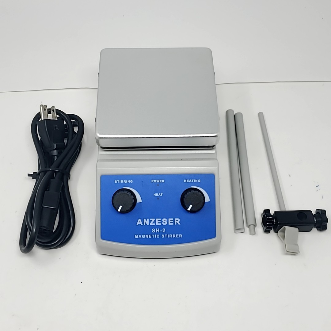 ANZESER SH-2 Magnetic Stirrer With Heater 180W 520 °F 2000 RPM 2000ML
