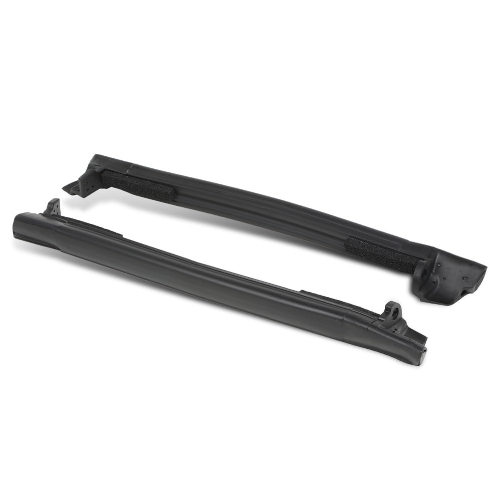 Top Mount Side Weatherstrip Seal Pair Chevy Corvette 97-04 10313371 Black