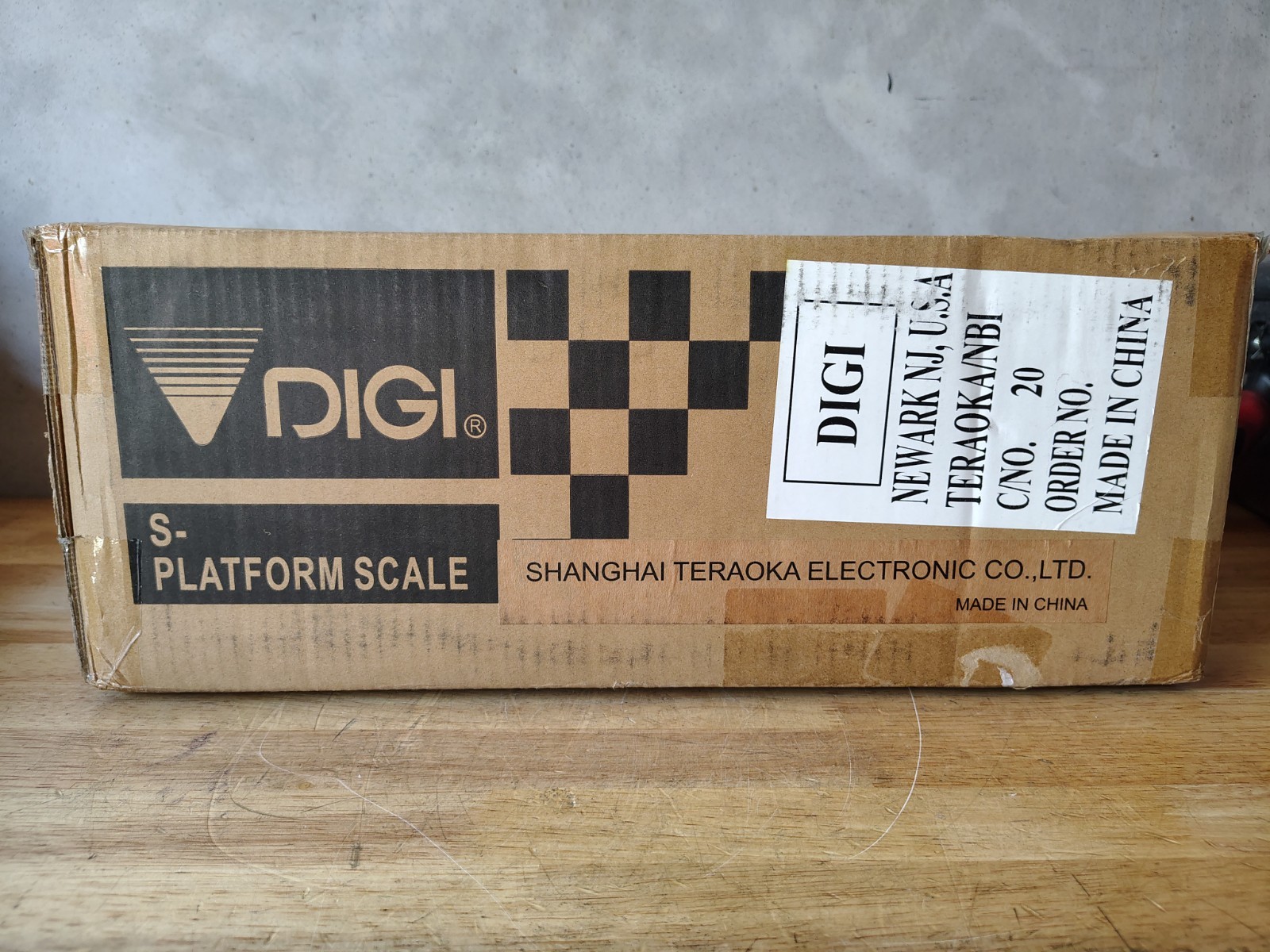 Teraoka Seiko DIGI S-YC Remote Base Platform Scale 500g,1kg,2.5kg,5kg,15KG,60lb.