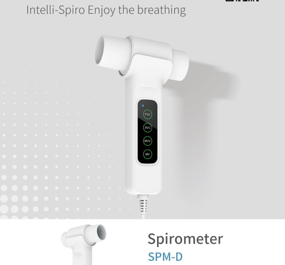 Handheld Spirometer Vitalograph Lung Diagnostic Device pulmonary Software SPM-D