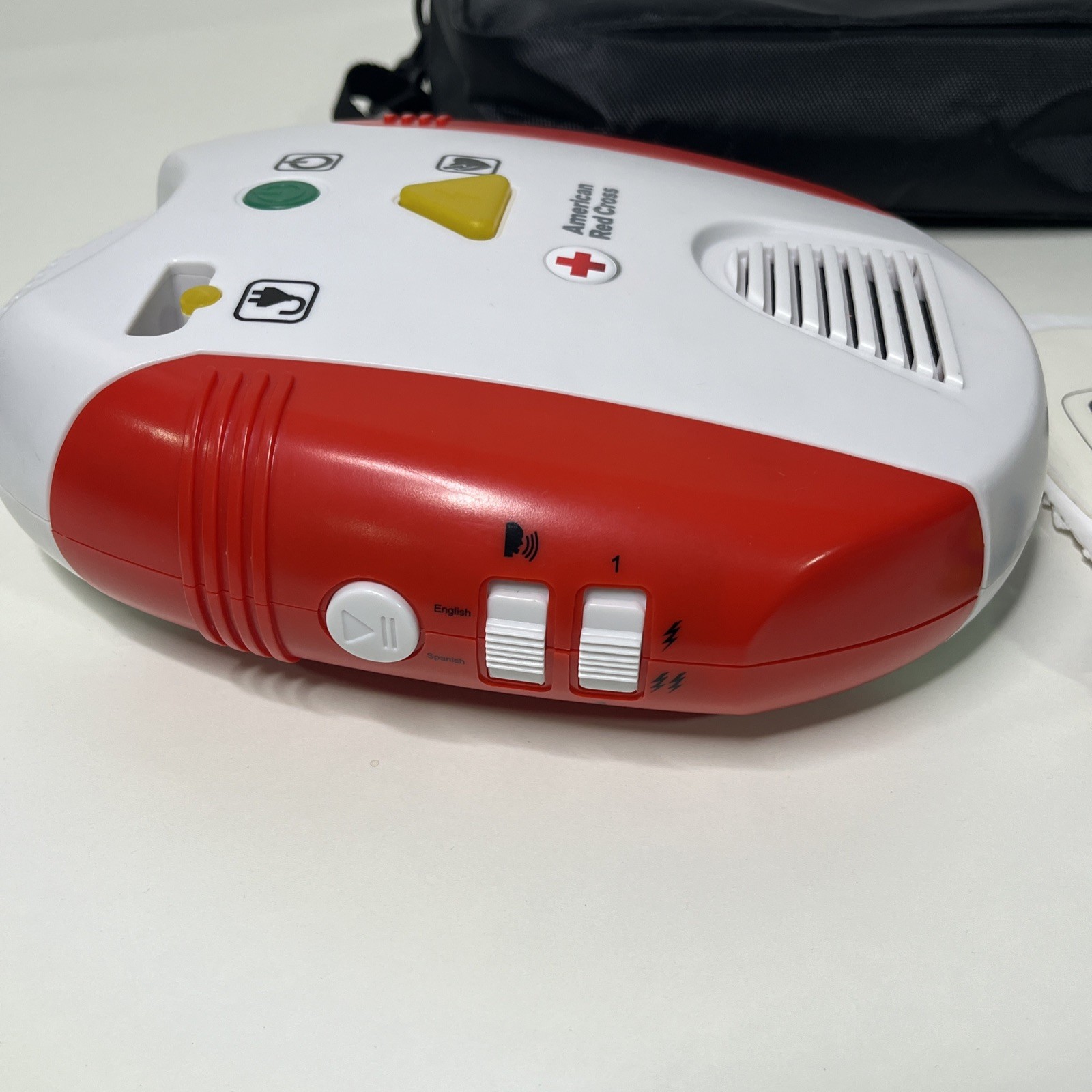 American Red Cross AED Trainer Training Practice Device WORKS