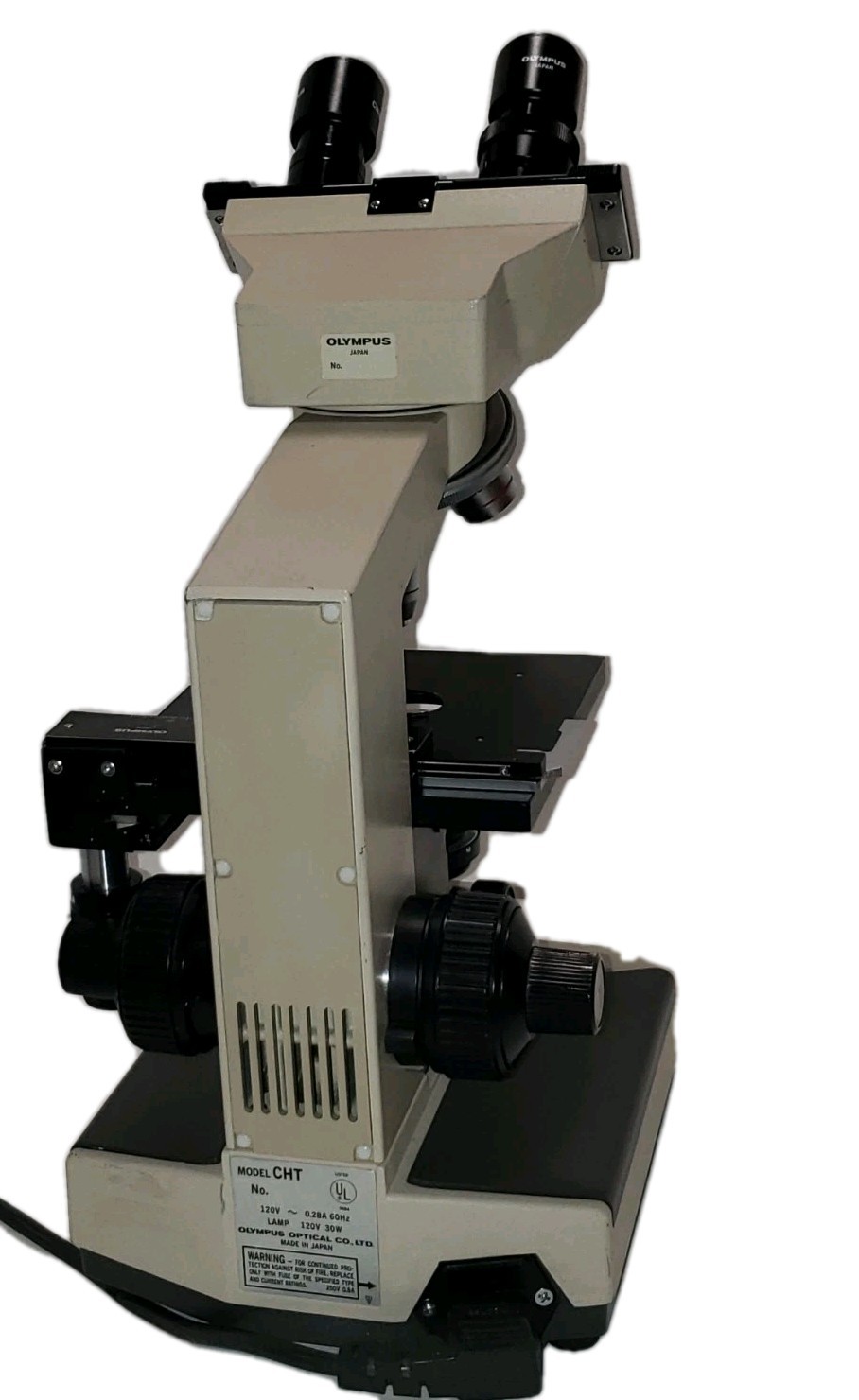 Olympus CH2 Binocular Laboratory Microscope with 3 Objectives