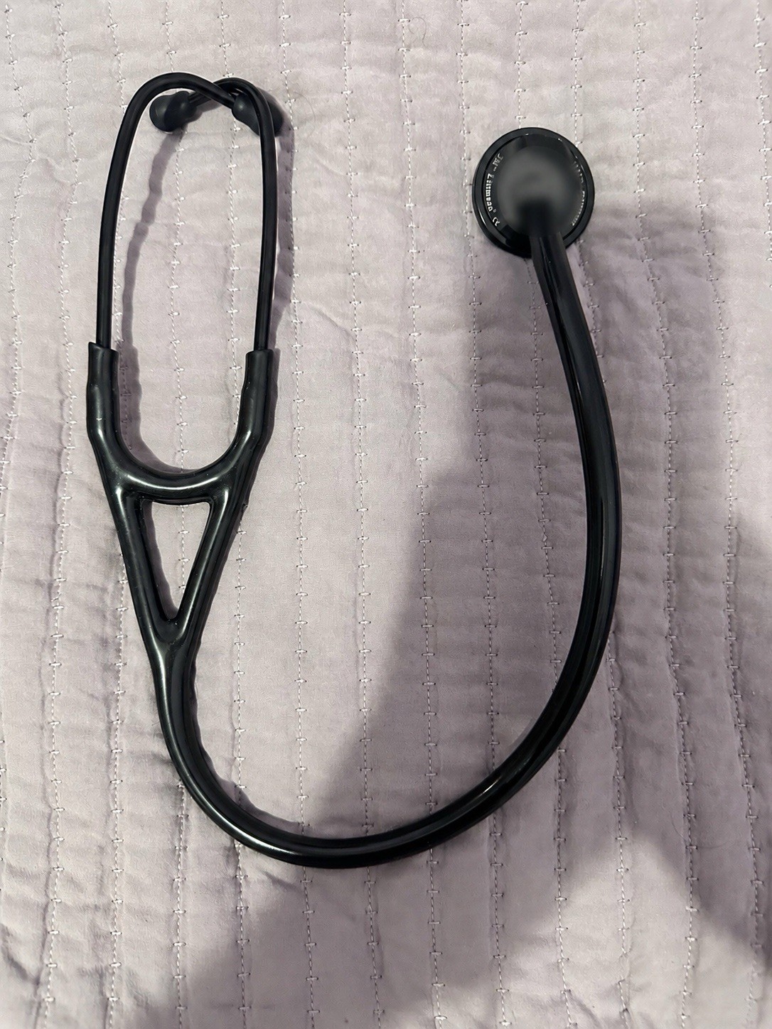 3M Littmann Master Cardiology Black Finish – used, no box, engraved with name