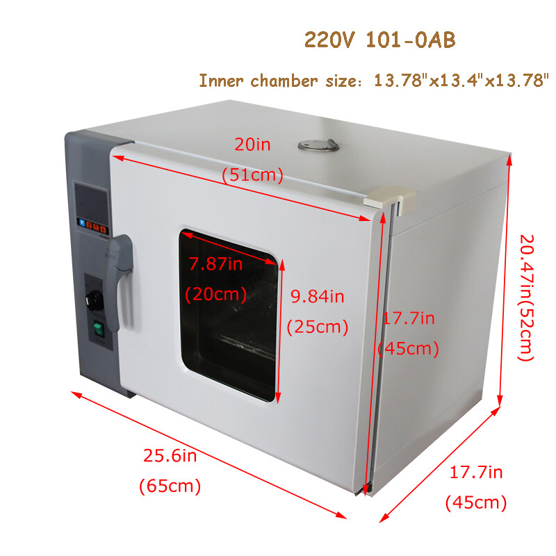 Updated 220V 1KW 101-0AB Industry Lab Digital Forced Air Convection Drying Oven