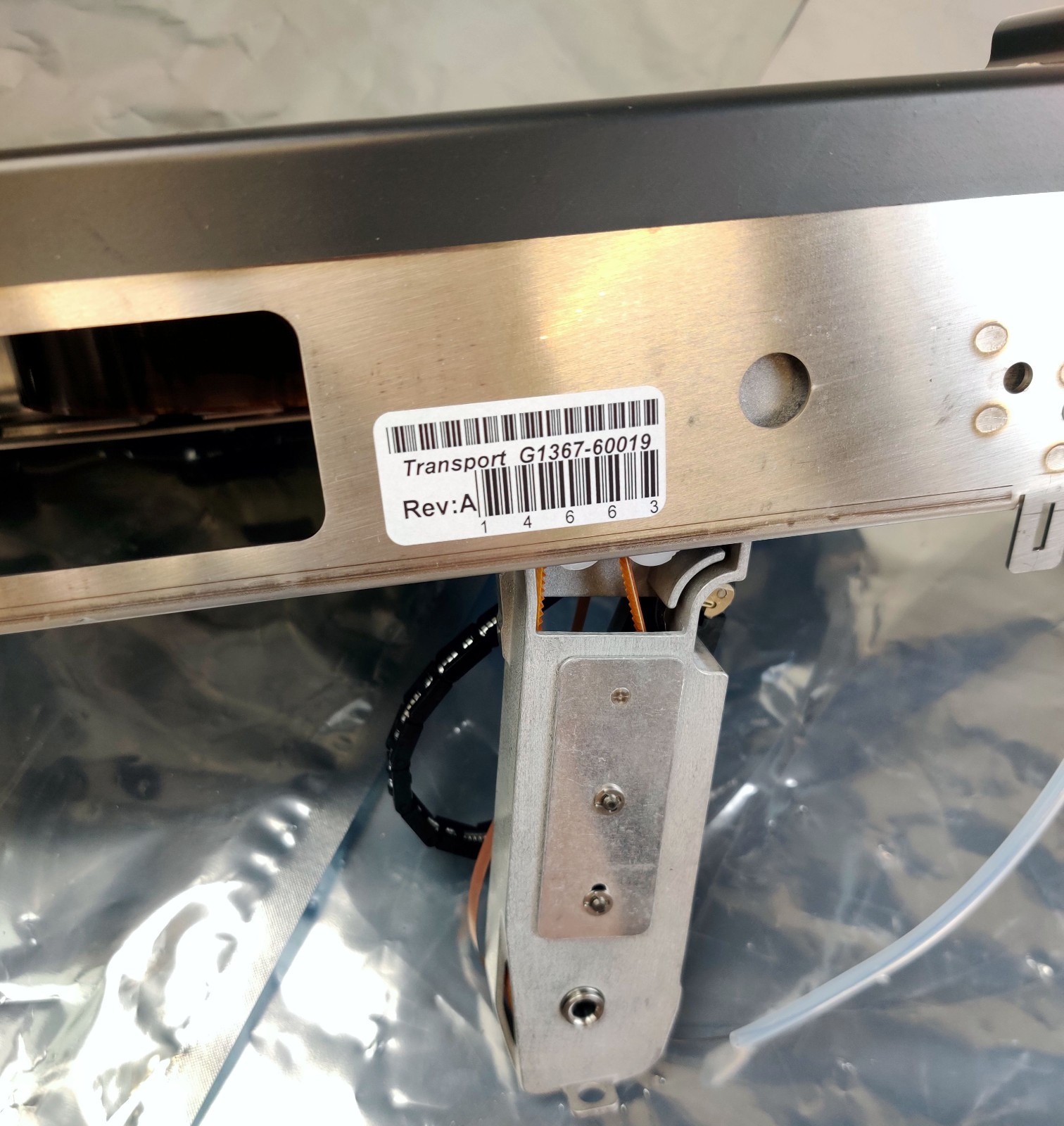 Agilent G1367-60019 Sample Transport Arm Assy w G1367-98700 Motor for 1100 1200