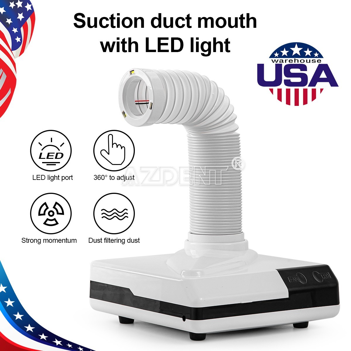 Dust Suction Collector Extractor Vacuum Cleaner Polishing Machine White Or Pink