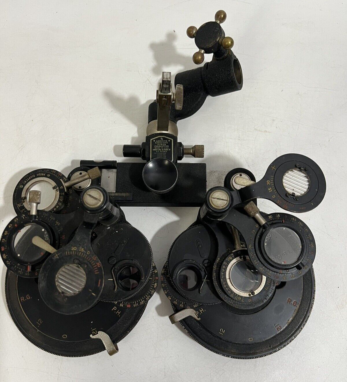 VINTAGE “RARE” AMERICAN OPTICAL SPENCER LENS CO. G180 PHOROPTOR MADE IN USA