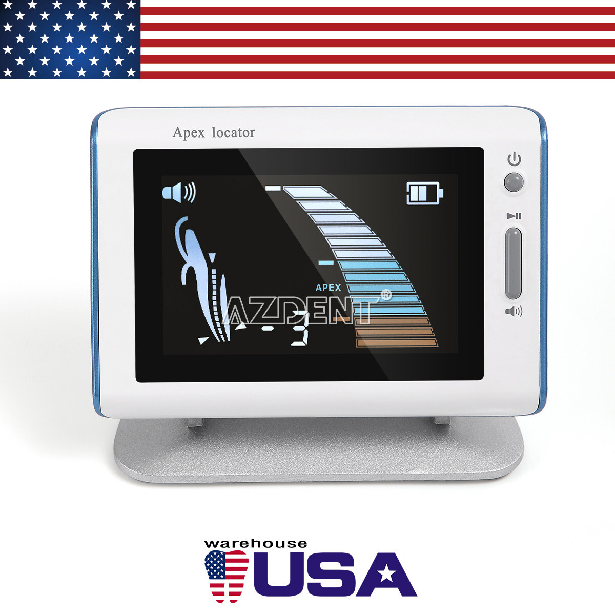 Dental Electronic Endodontic Apex Locator Endo Finder 4.5” LCD YS-RZ-C