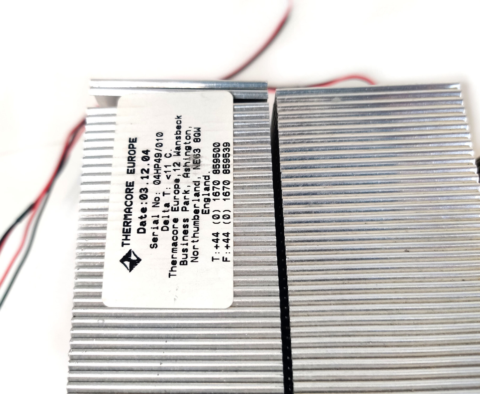 Agilent 1200 G1330B ALS Autosampler Thermostat HPLC G1330-44104 Heat Exchanger