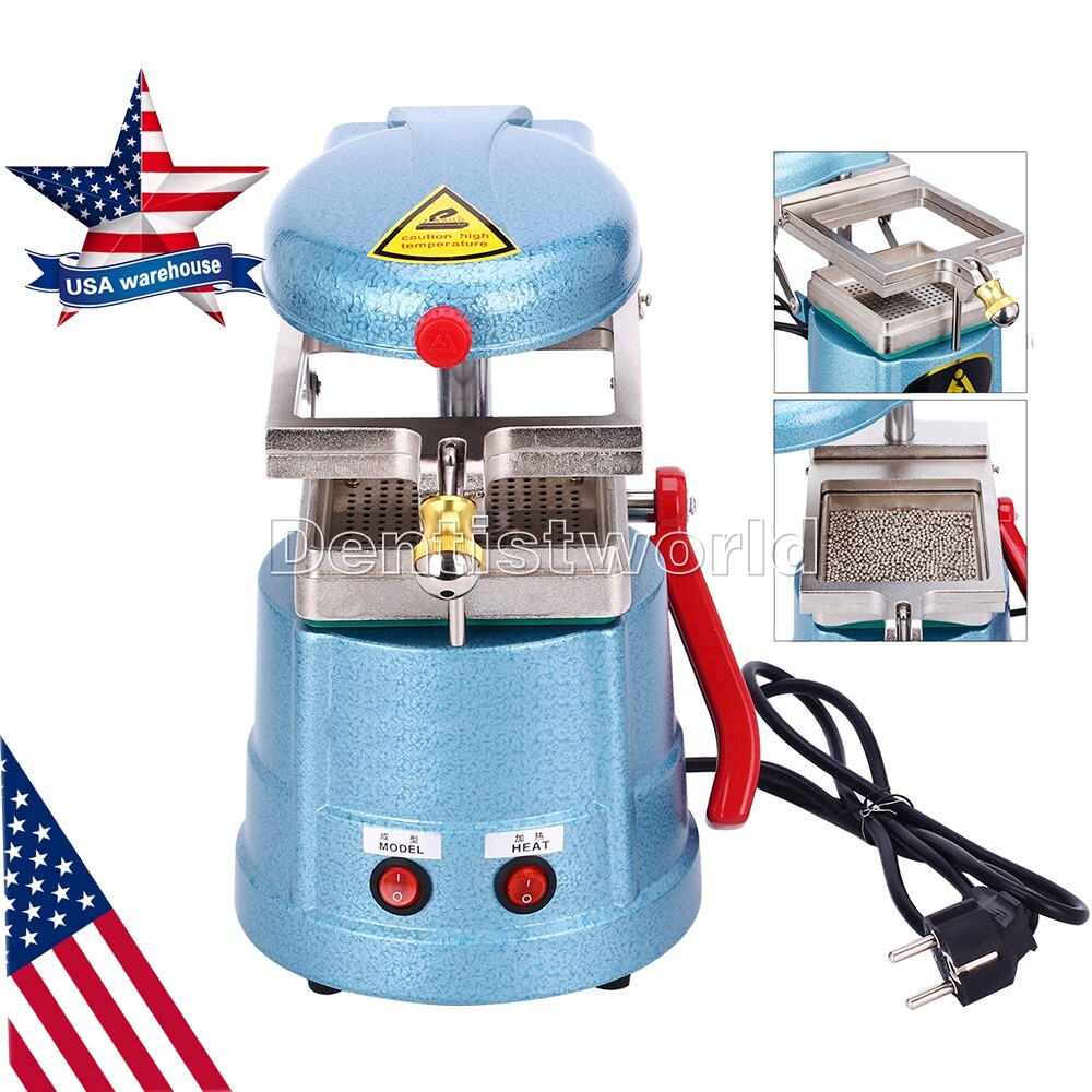 Dental Vacuum Forming Machine 1000W Downward Suction JT-18 Orthodontic Lab