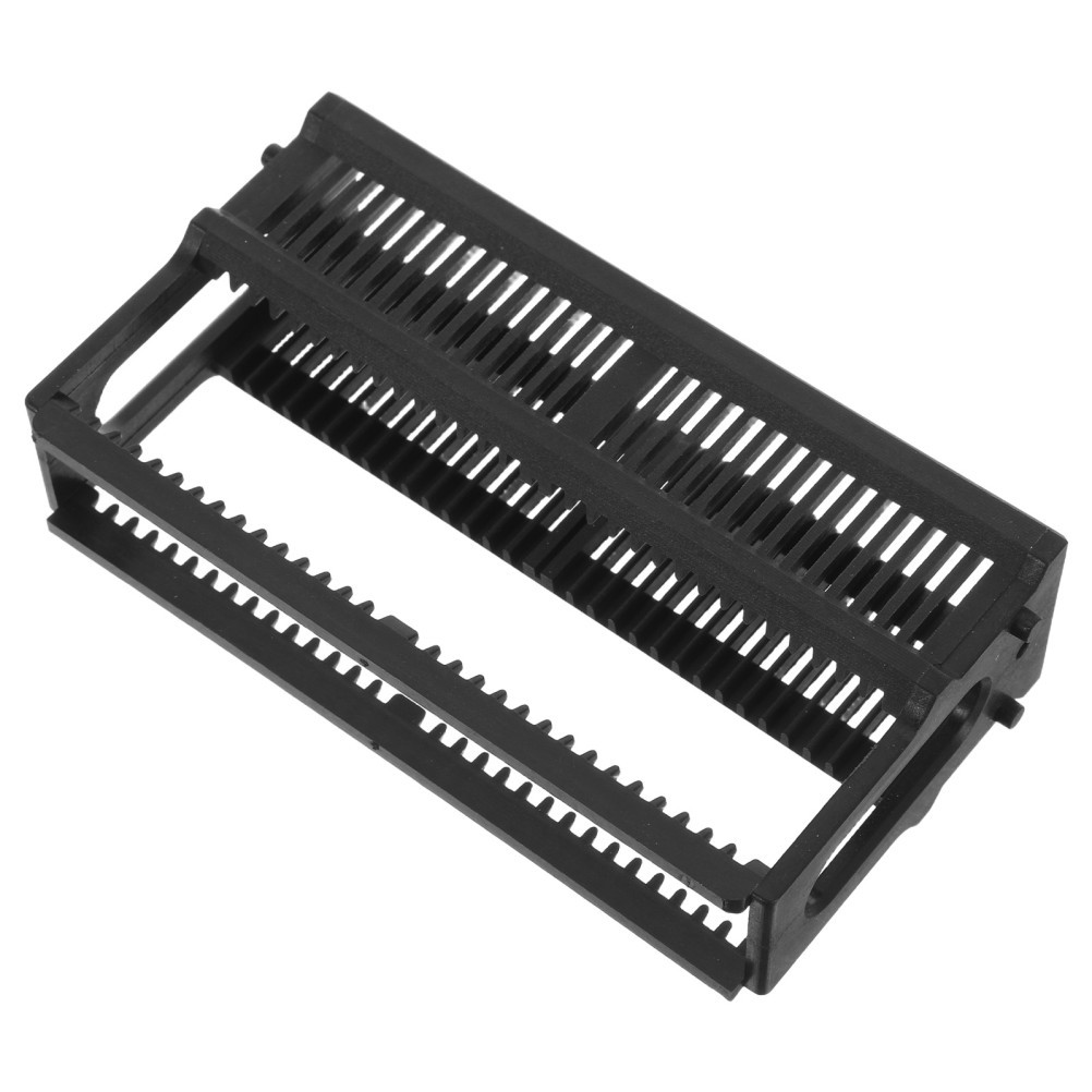 Space Saving 30 Slot Plastic Slide Staining Rack for Lab Drying