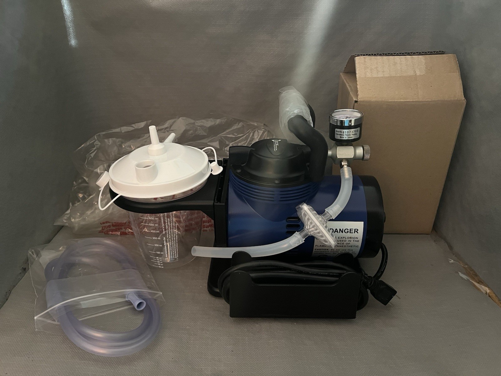 Roscoe-Drive Medical Heavy Duty Suction Vacuum Machine Pump Dental Veterinary