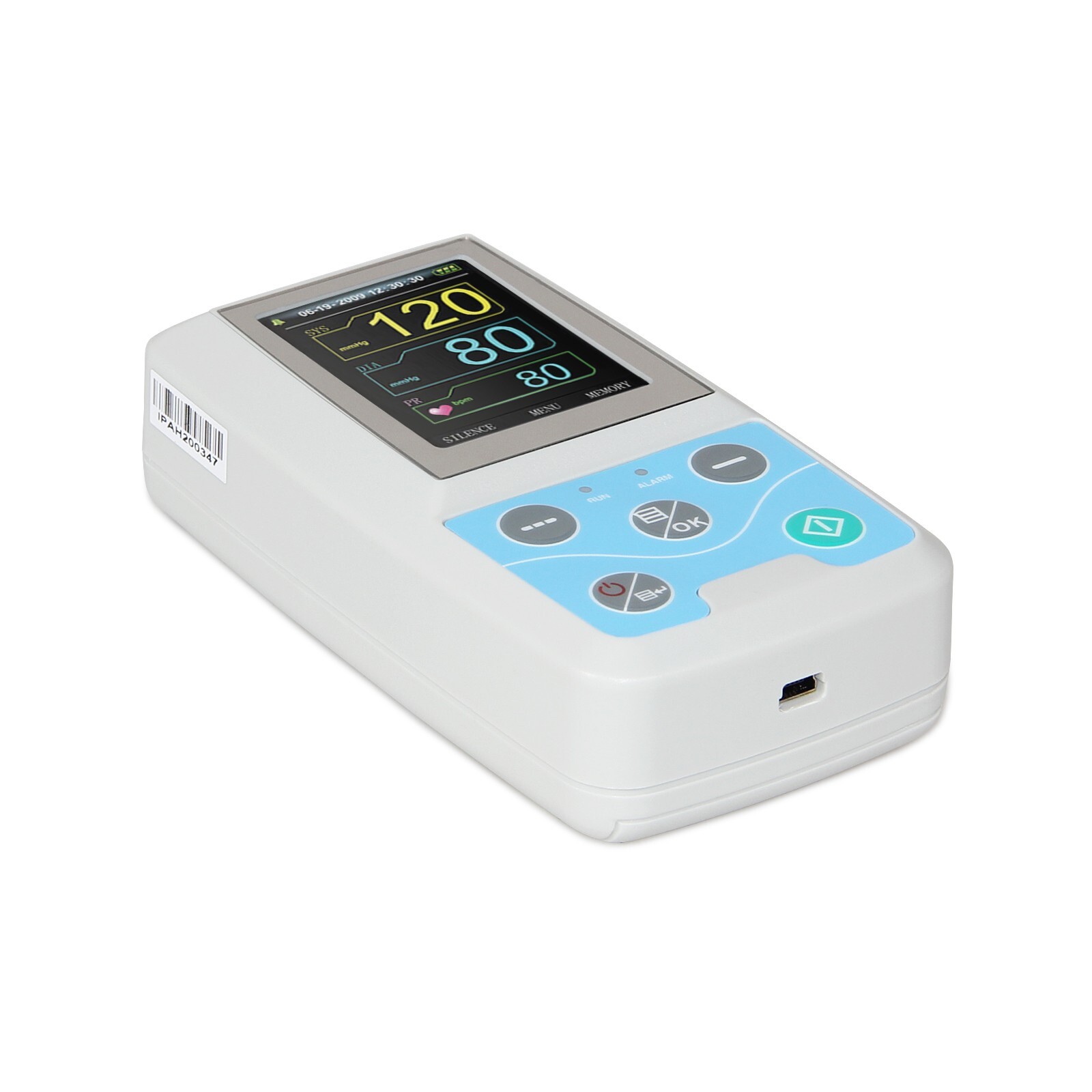 ABPM50 24-hour dynamic blood pressure and electrocardiogram monitor
