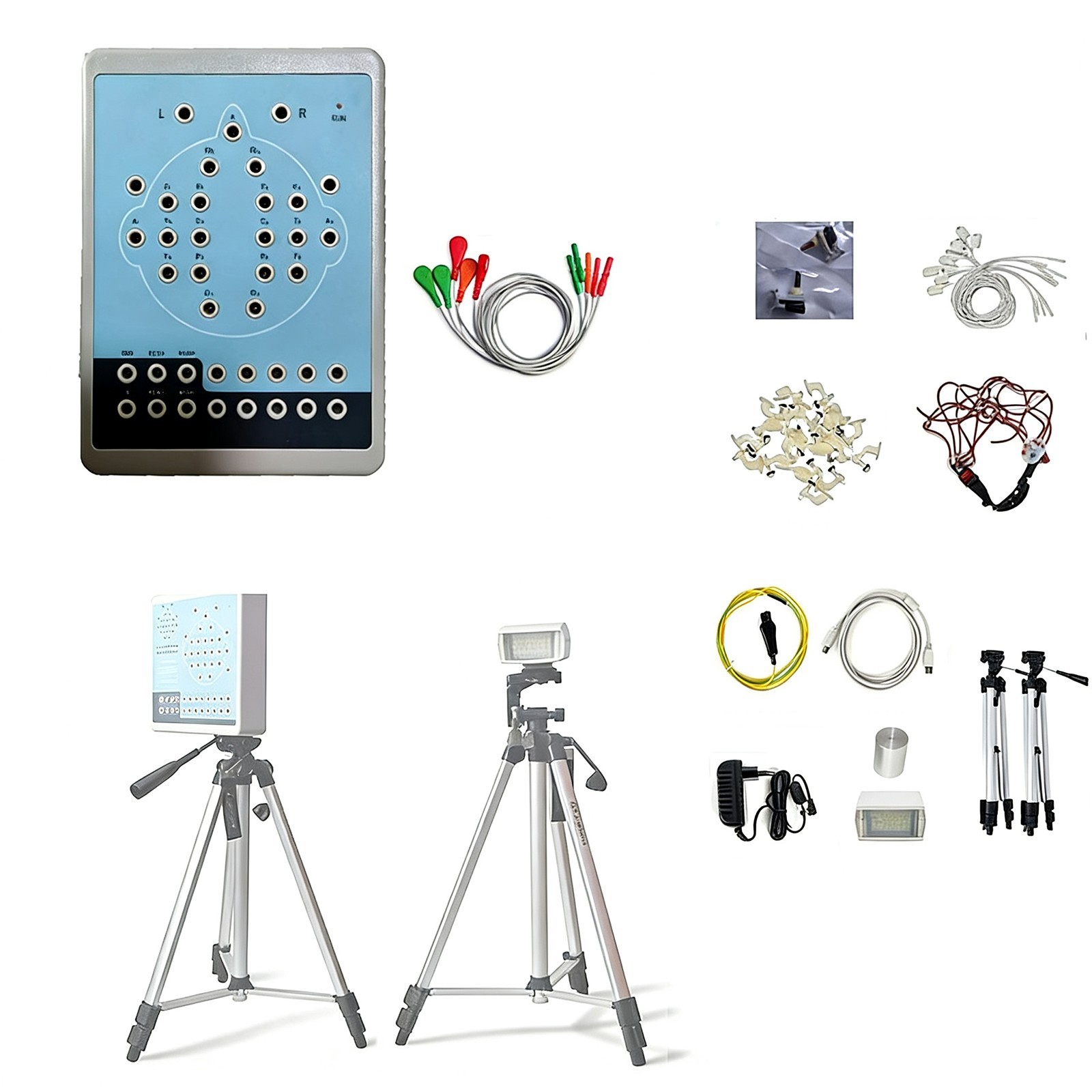Digital Brain Mapping & EEG System with 16 Channels, Clinical Neurodiagnostic