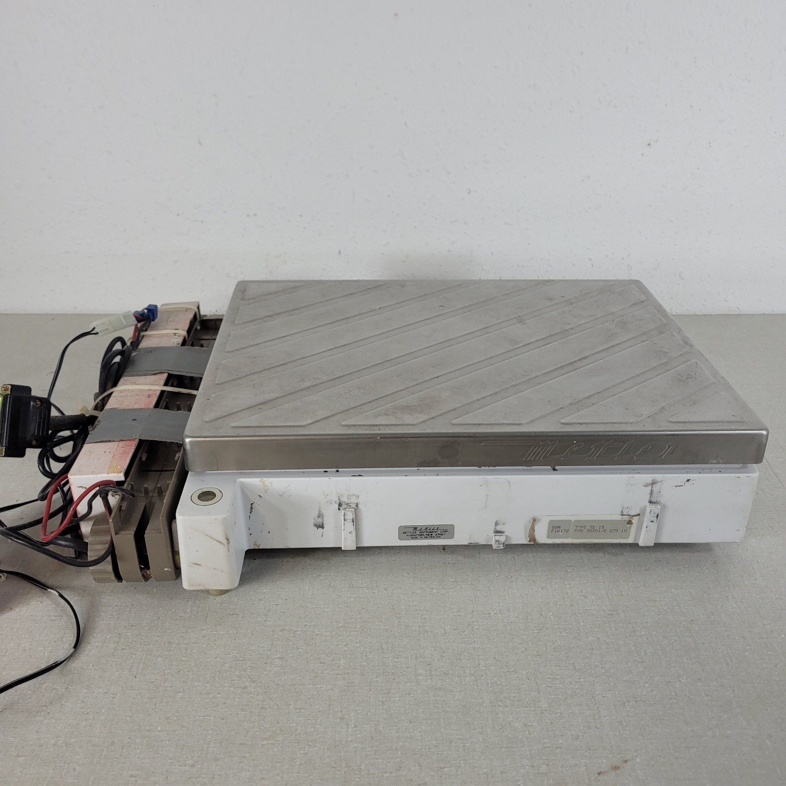 Tested Works Mettler Toledo TE15 15kg TE/J Industrial Platform Scale w/ Case