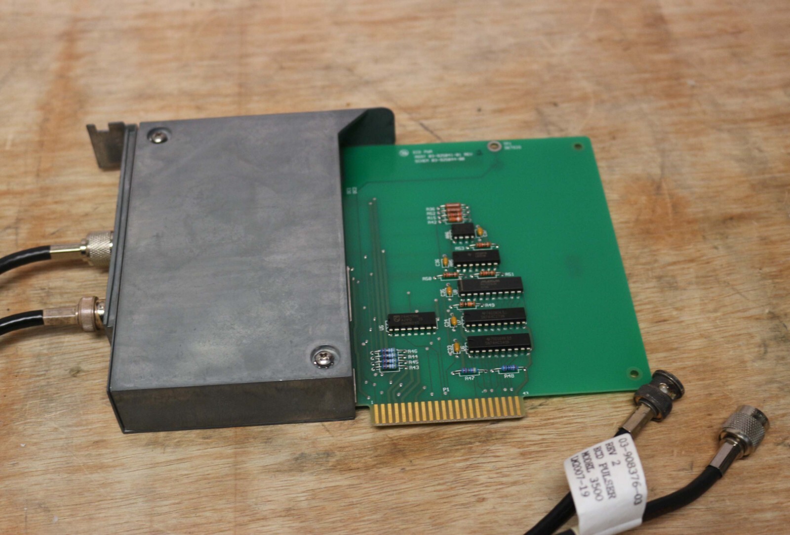 Varian CP-3800 GC Gas Chromatography ECD PWA Detector Board 03-925041-01 w/Cable