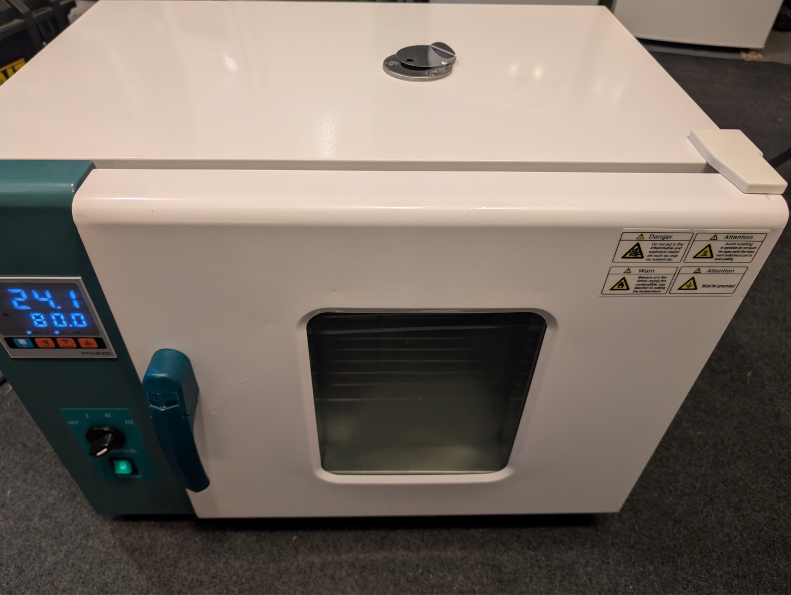 KTD-6000 Forced Air Convection Drying Oven 45L 1000W Tested 300°C Lab Incubator