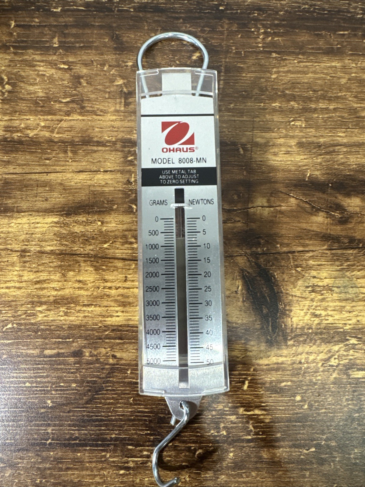 Ohaus 8008-MN Spring Scale 5000 grams