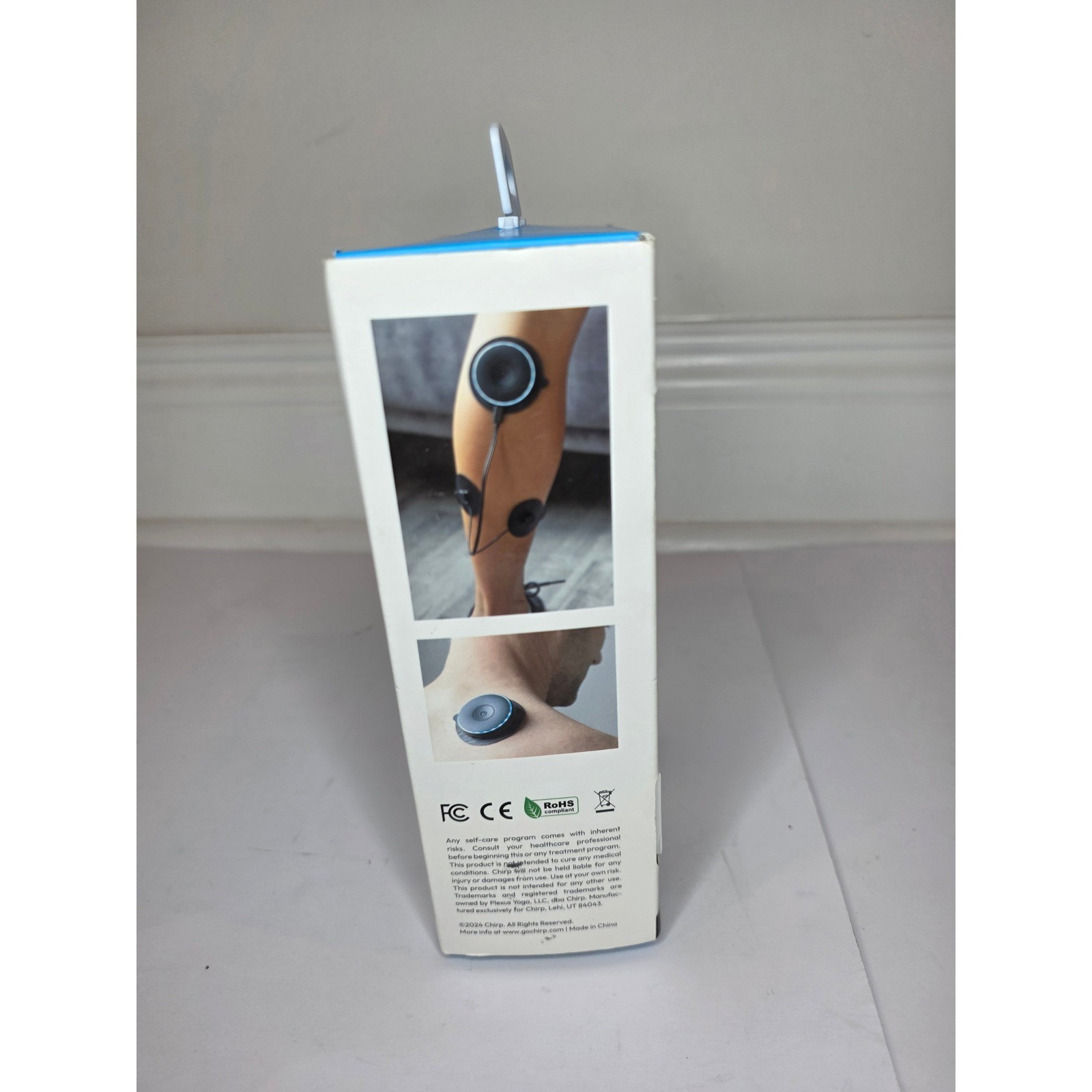 Chirp HALO Wireless Muscle & Nerve Stimulator TENS Unit FDA Cleared Single Black